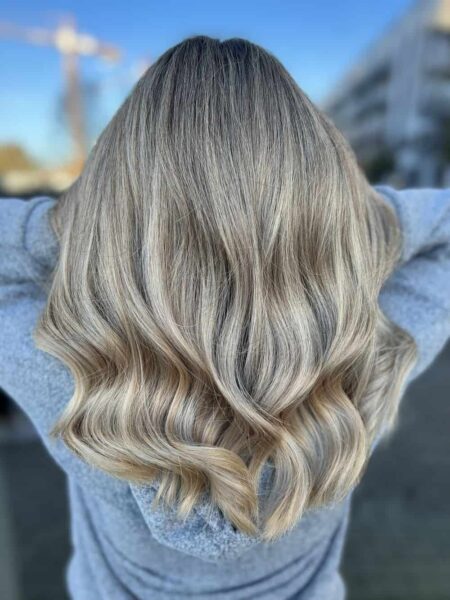 balayage naturalny odcien beżu
