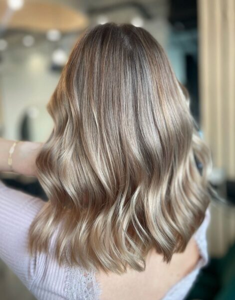 Air touch odcienie blondu