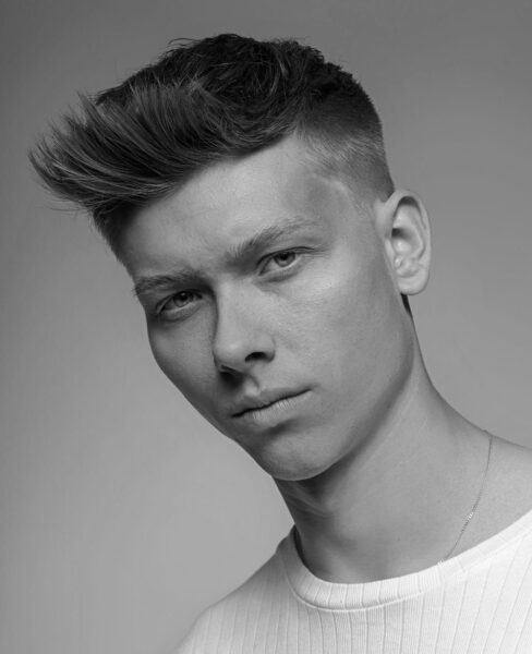 Męskie fryzury do kształtu twarzy